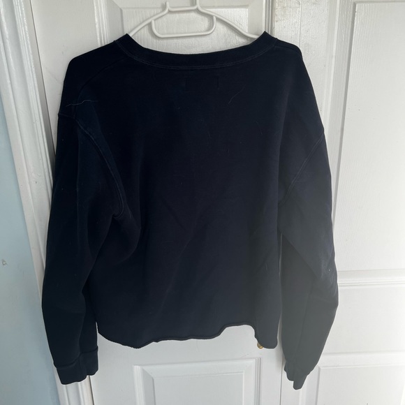 TNA, navy, Henley sweater - Picture 2 of 2